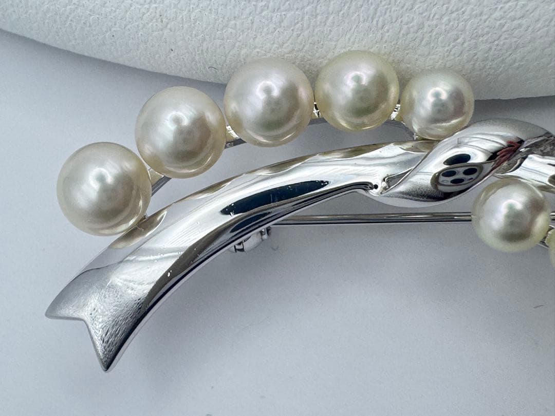 ミキモト　アコヤパールブローチ