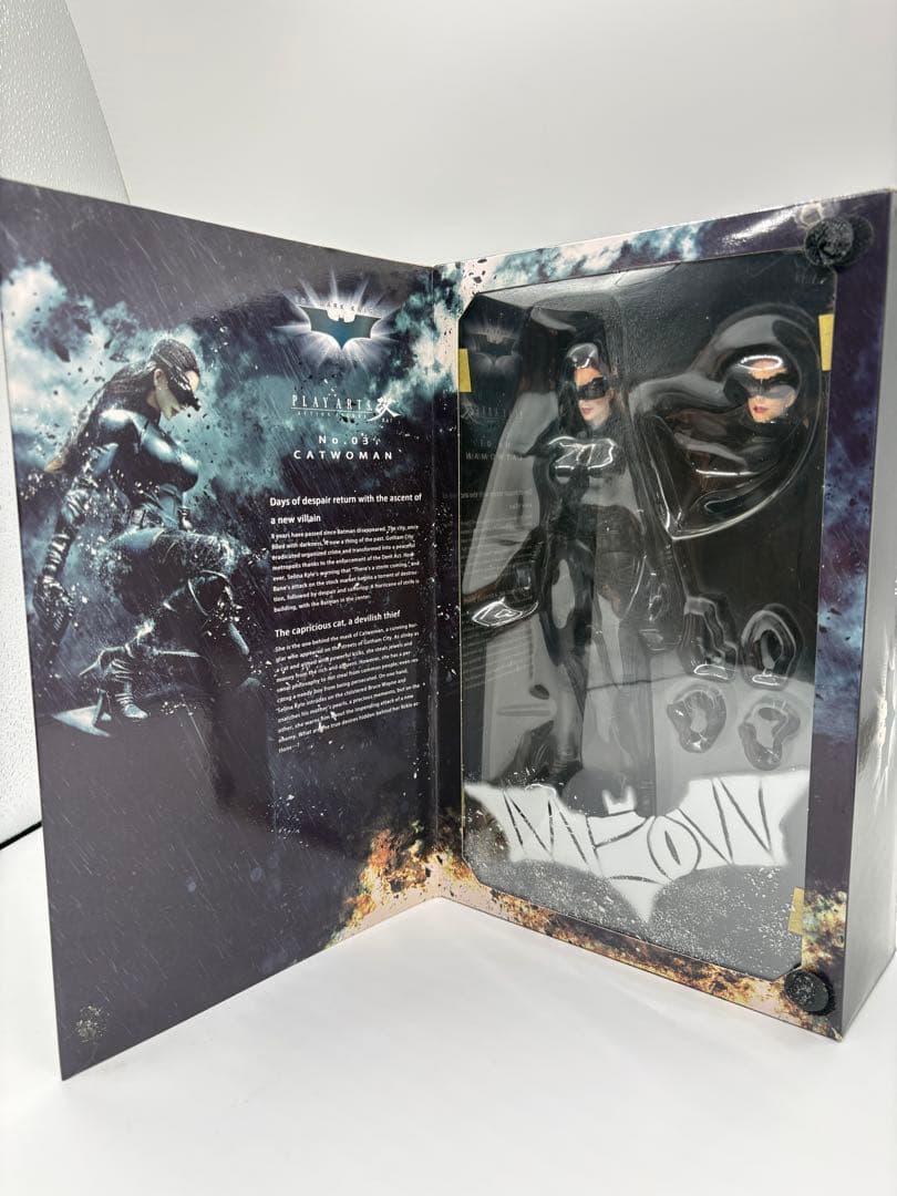 【中古】プレイアーツ改 ダークナイト トリロジー キャットウーマン