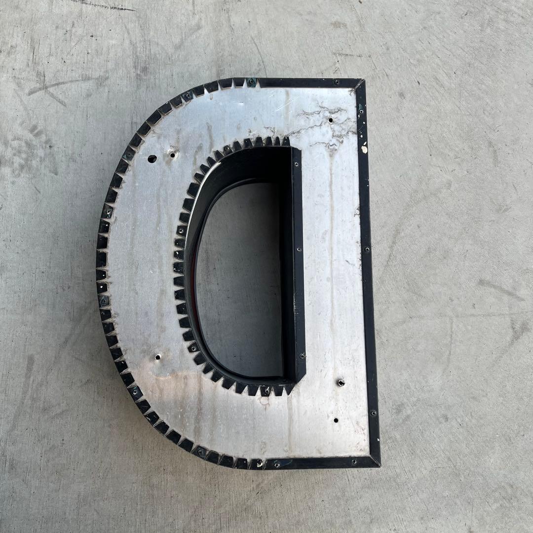 D 看板 アルファベット レターサイン 文字 アメリカ ビンテージ アンティーク