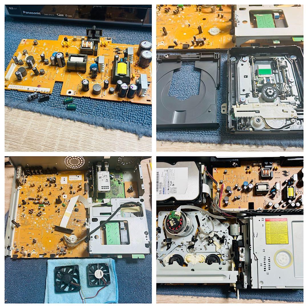 Panasonic DMR-XP21V VHS複合レコーダー 分解フルメンテ済①