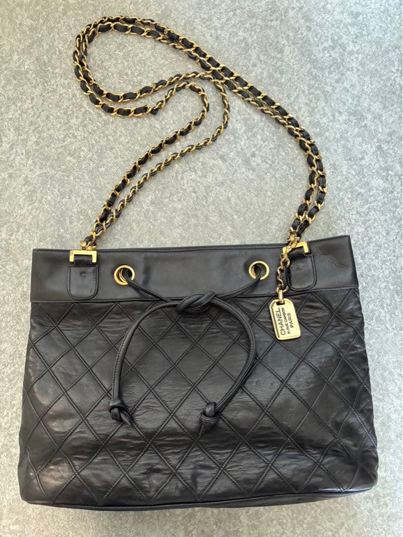 CHANEL:1980年代ヴィンテージ　ショルダーバッグ