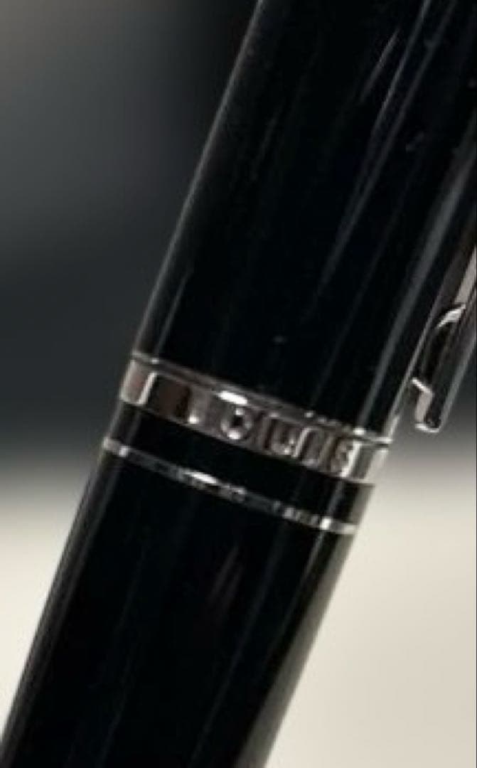 ルイヴィトン ドック・ダブルラッカーボールペン ツイスト式ブラック x シルバー