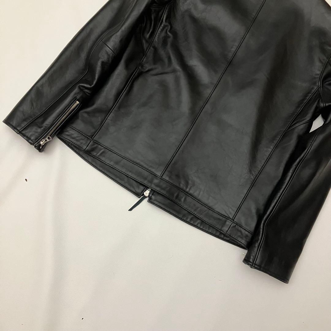 ✨ラムレザー✨ jeans factory clothes シングルライダース