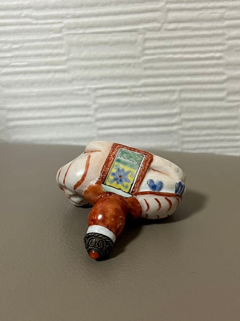 18世紀頃 象 タバコ瓶 磁器 アンティーク 希少