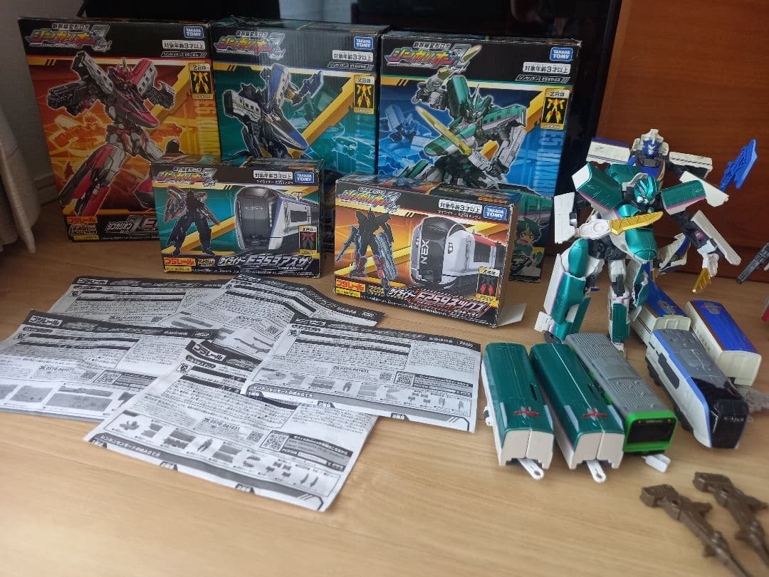 シンカリオンZとZ合体3体　初代シンカリオン5体　まとめ売り