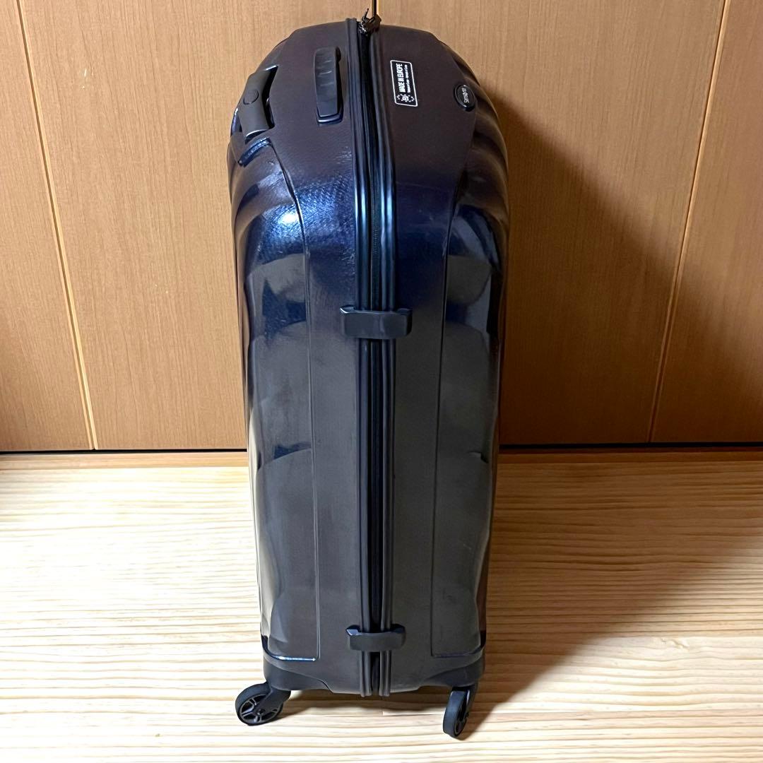 【美品】サムソナイト コスモライト 94L キャリーケース 超軽量 4輪 ブルー