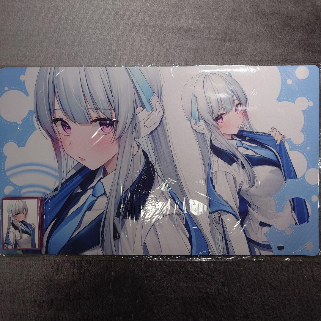 α1 ブルアカ ジャケット&着る 生塩ノア スリーブ&プレイマット