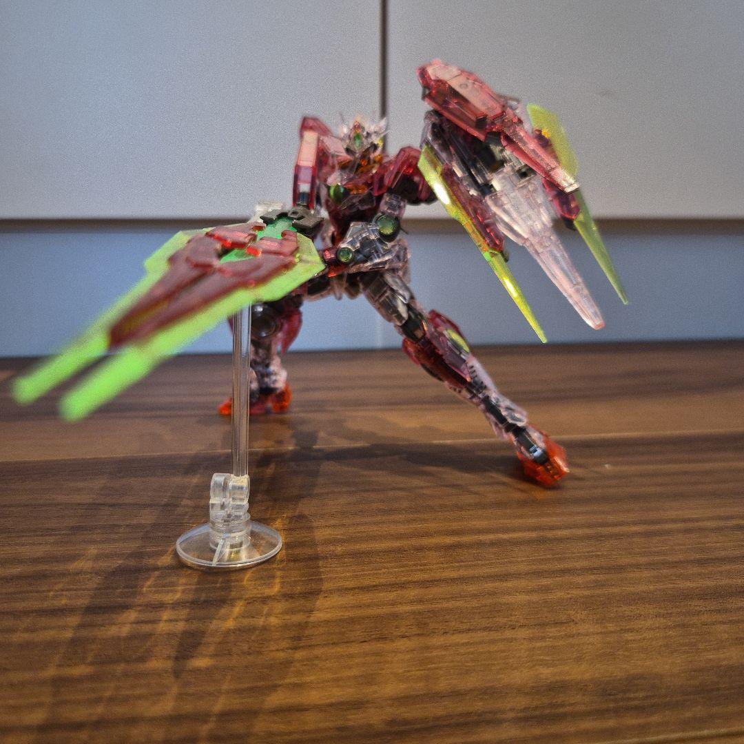 RG ガンプラ ダブルオークアンタ ガンダムベース