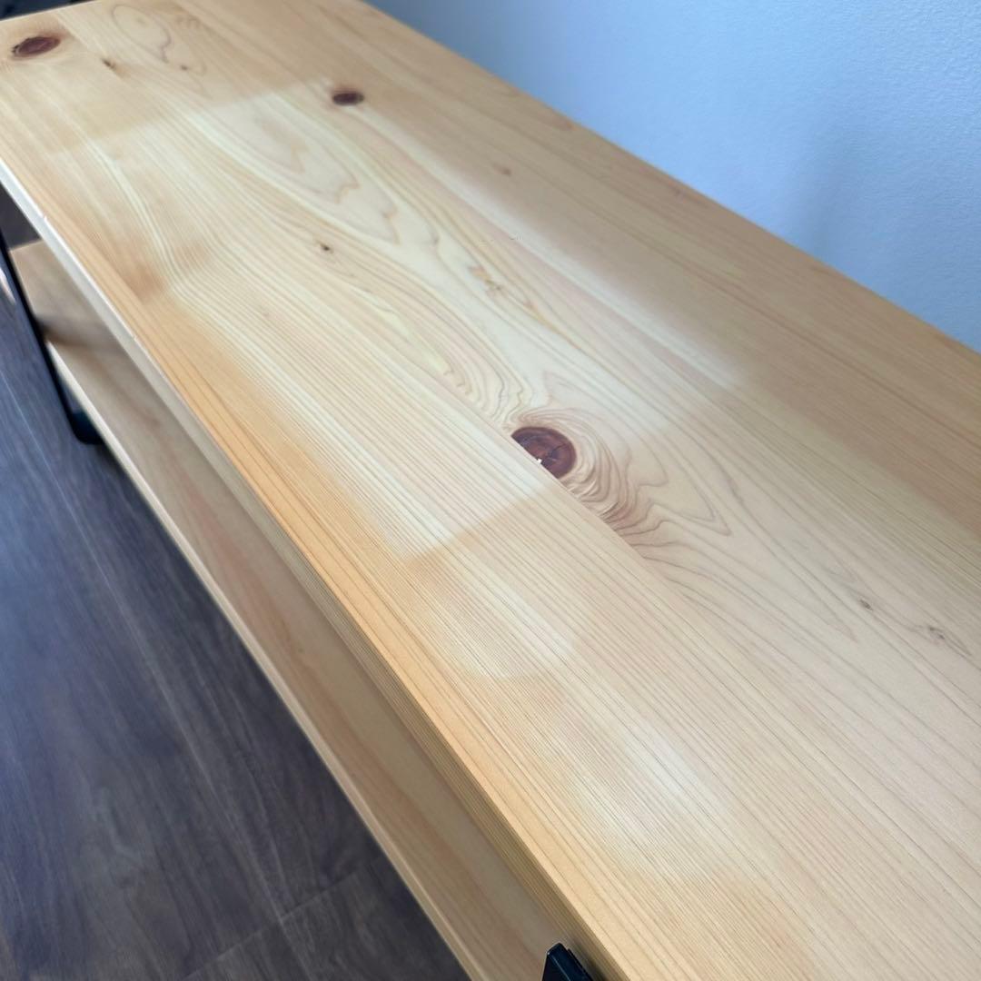 【KANADEMONO】 かなでもの　天然檜　TVボード　リビングテー