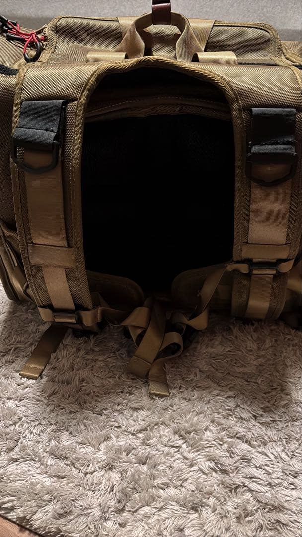 ［MANDARIN BROTHERS］ペットリュック｜Mサイズ｜ブラウン