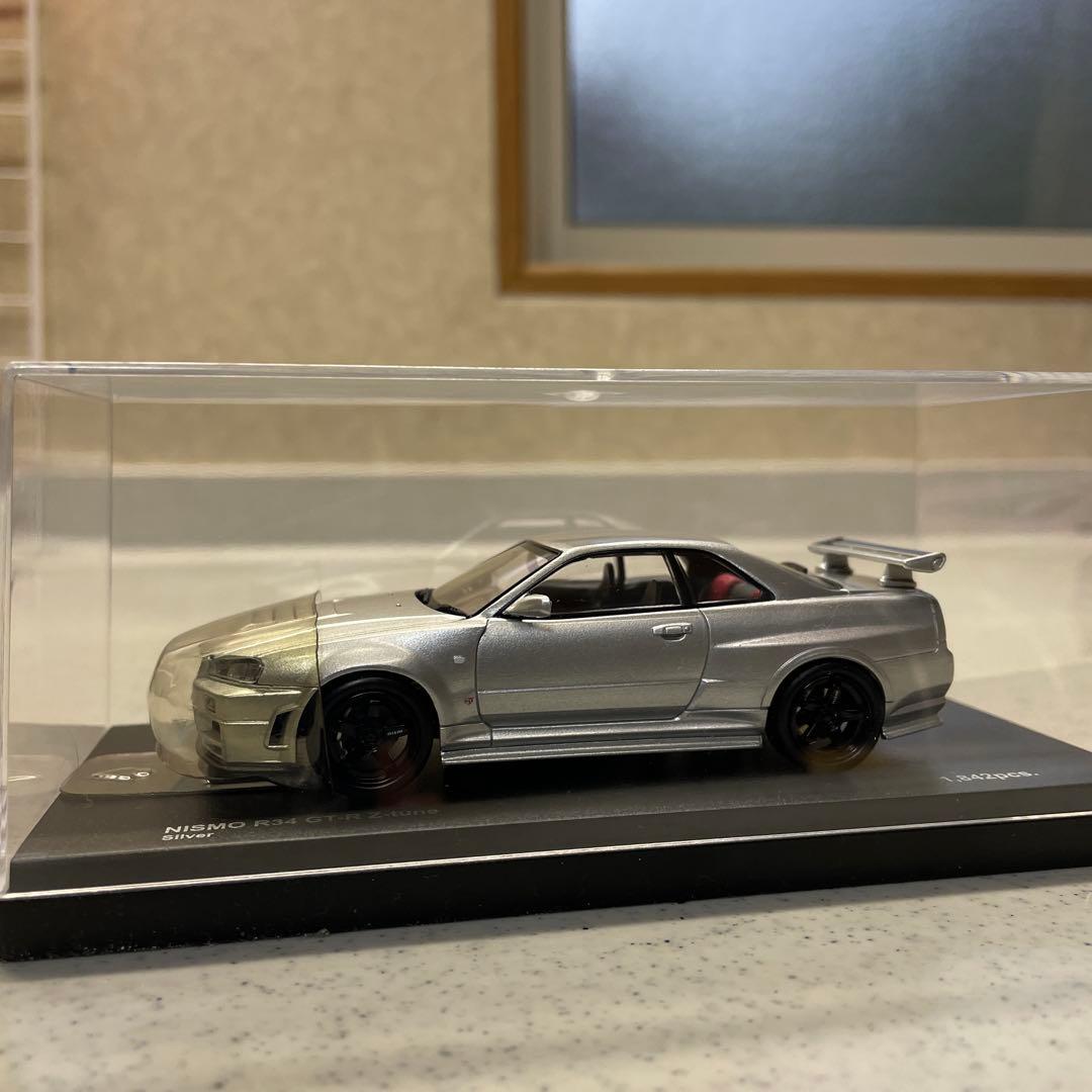 Nismo Nissan Skyline GT-R R34 ミニカー 1/43