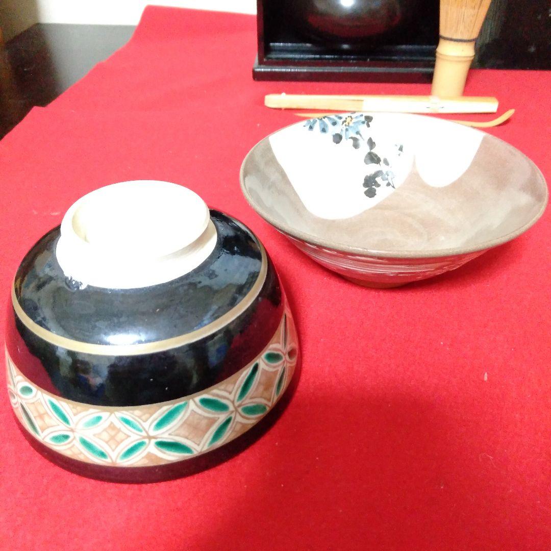 漆塗　短冊茶箱