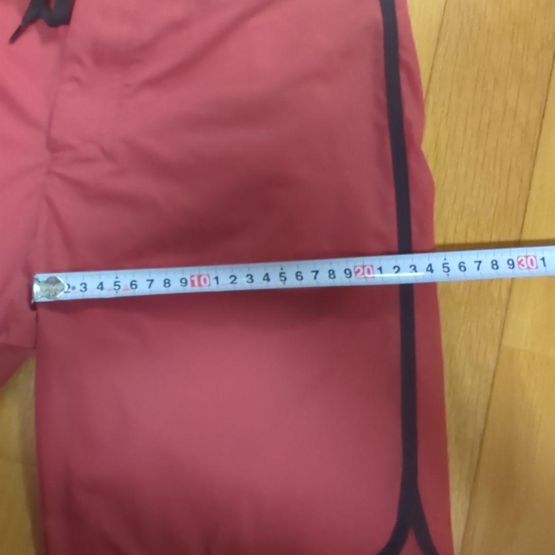 VEATM ビートム サーフパンツ Mサイズ 水着 レッド/ホワイト/ブラック