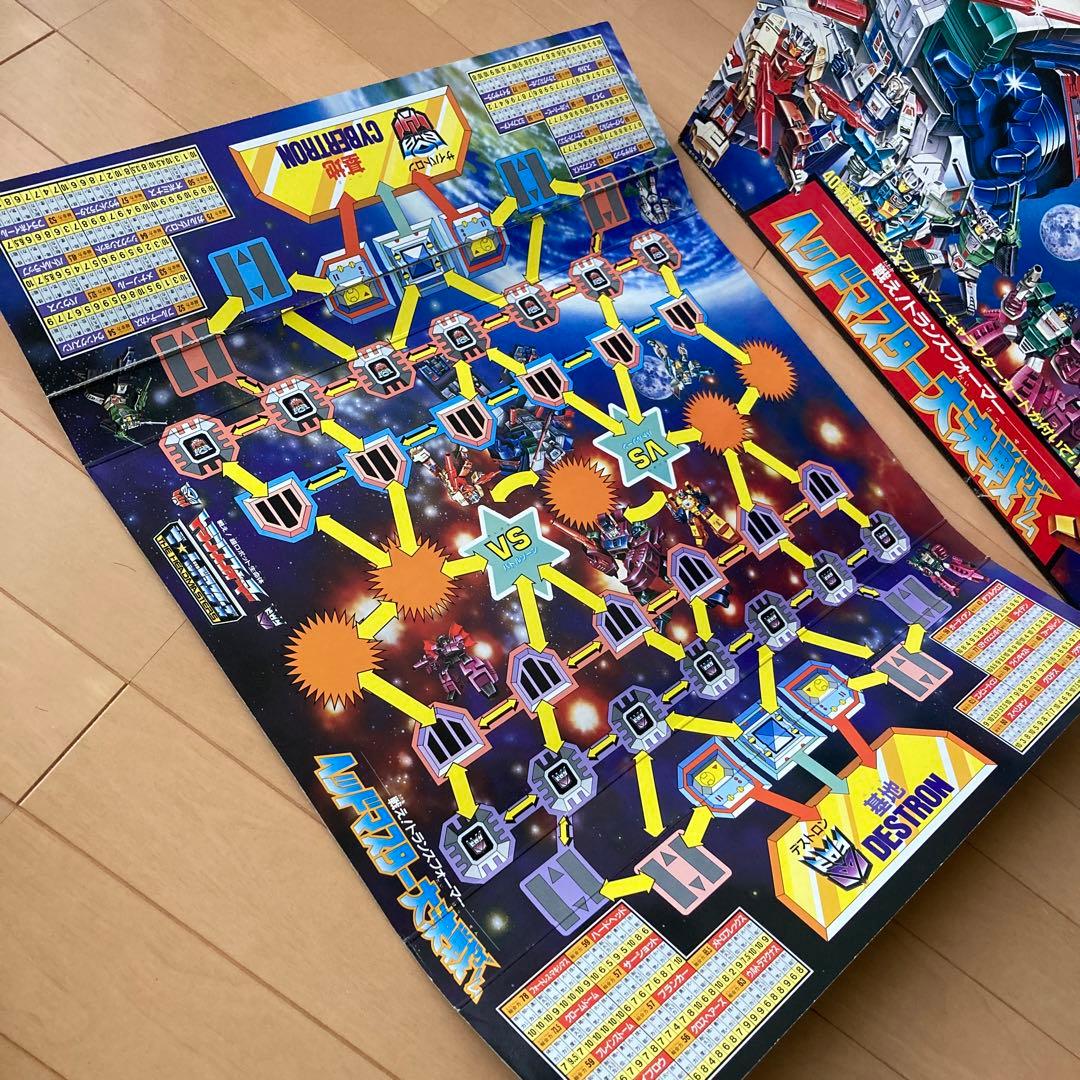【希少】タカラ  戦え！トランスフォーマー ヘッドマスター大決戦ゲーム