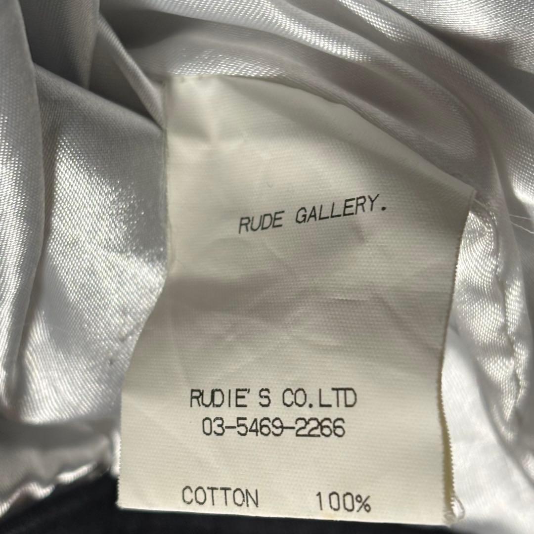RUDE GALLERY ドリズラージャケット ワークジャケット 刺繍 ダック地