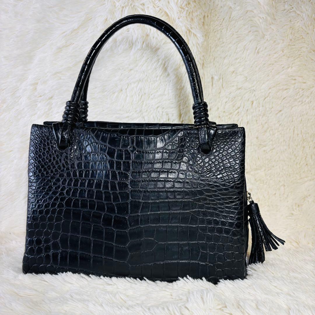 ＪＲＡ excelia クロコダイル バッグ civinile フリンジ ワニ