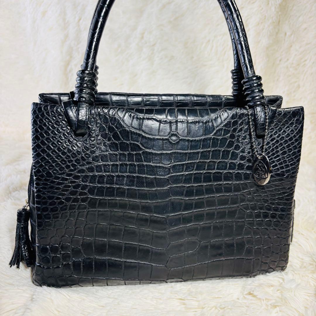 ＪＲＡ excelia クロコダイル バッグ civinile フリンジ ワニ