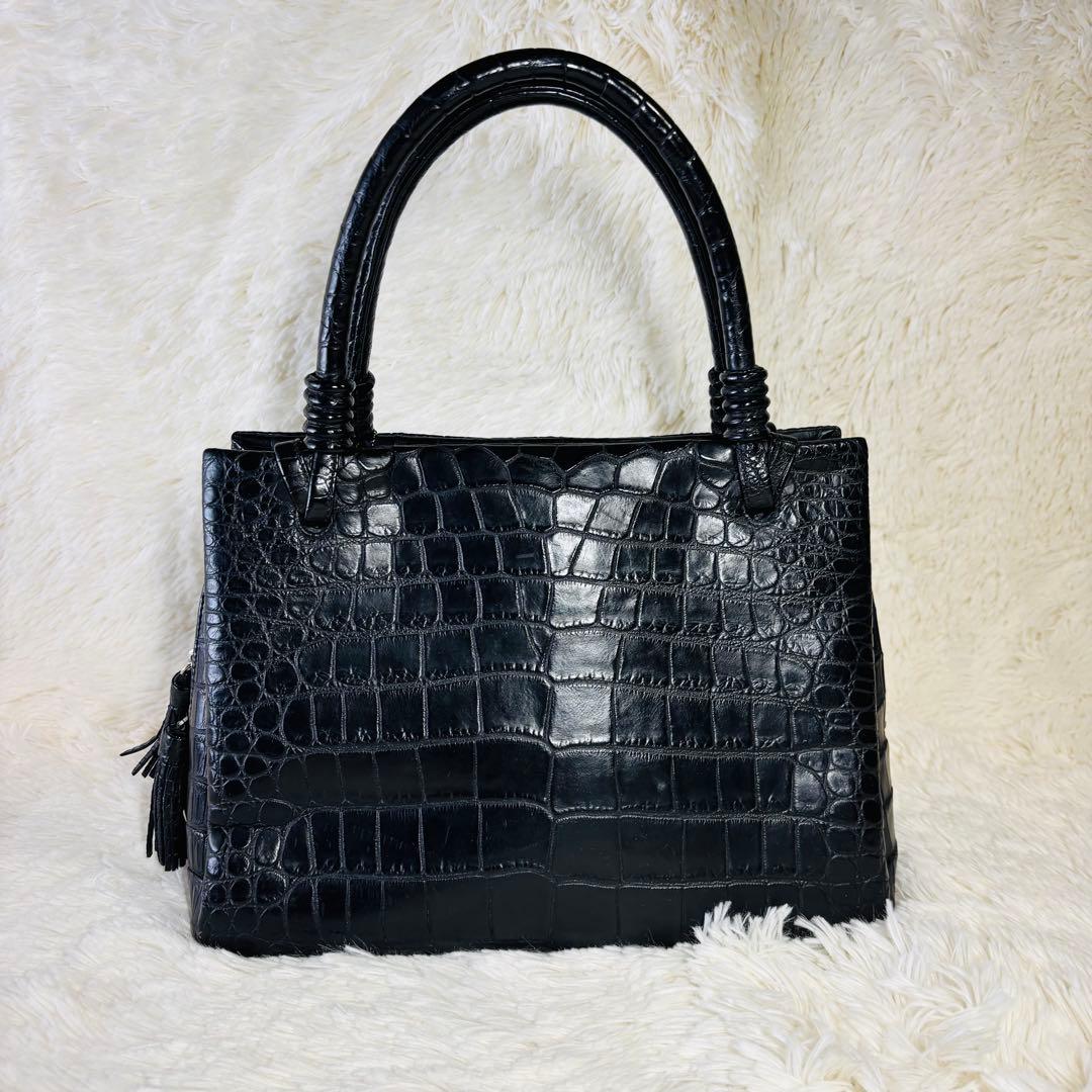 ＪＲＡ excelia クロコダイル バッグ civinile フリンジ ワニ