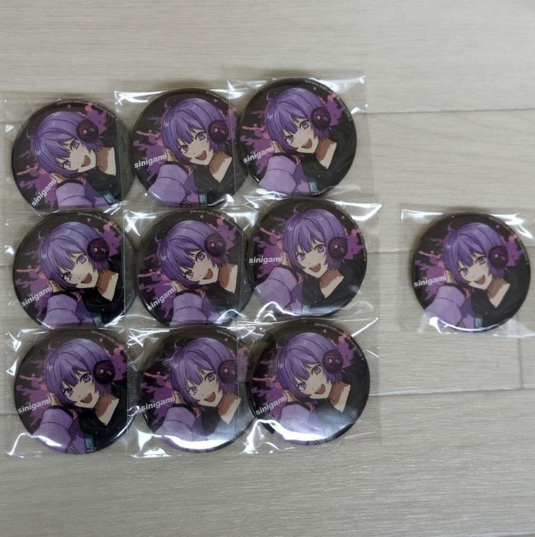 日常組　しにがみさん　ZOZOTOWNコラボ　缶バッチ