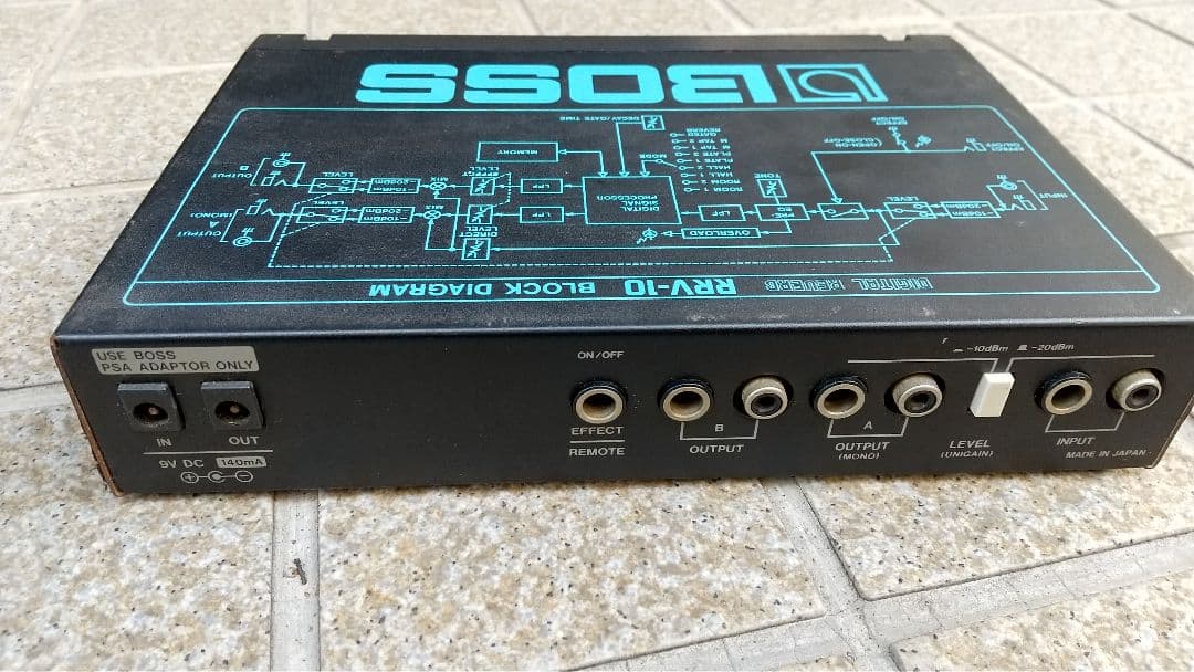 BOSS デジタルリバーブ RRV-10 動作品・本体のみ