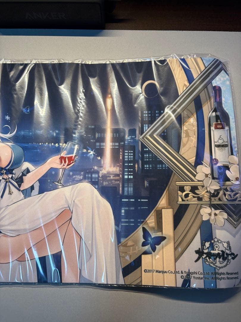 トレカアイテムくじ　アズールレーン　信濃　ラバープレイマットスリム