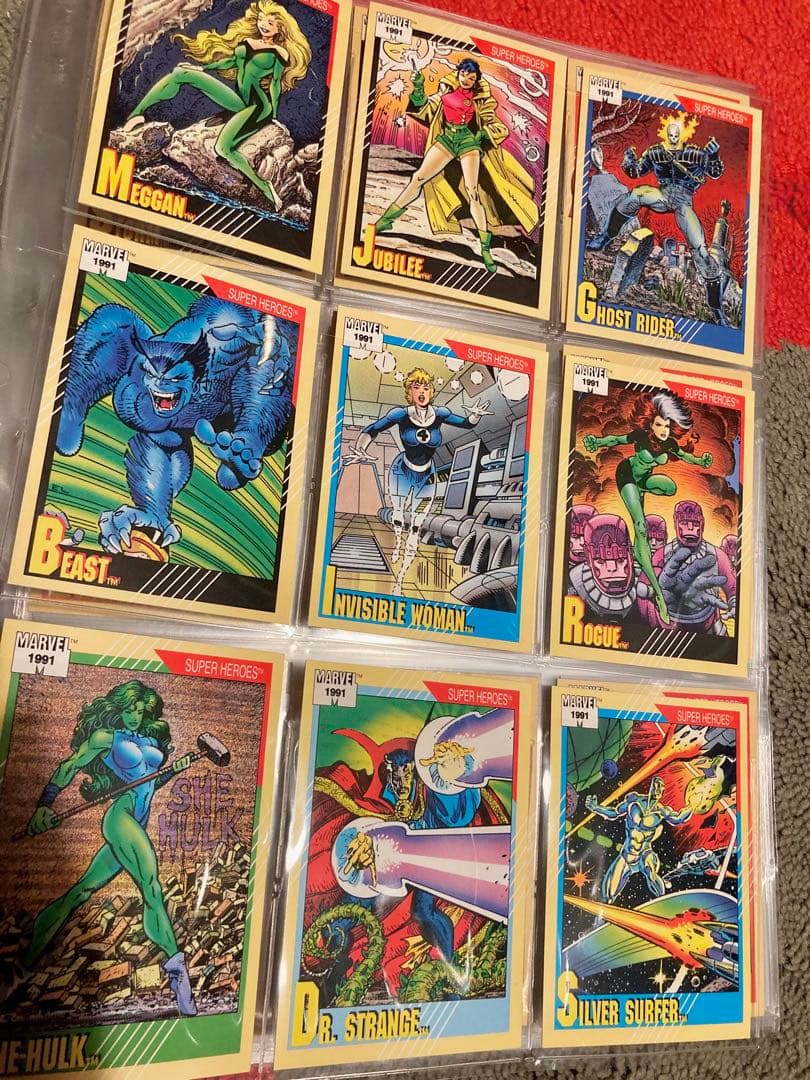 1991 マーベル・ユニバース シリーズ2 レギュラーカード全162種