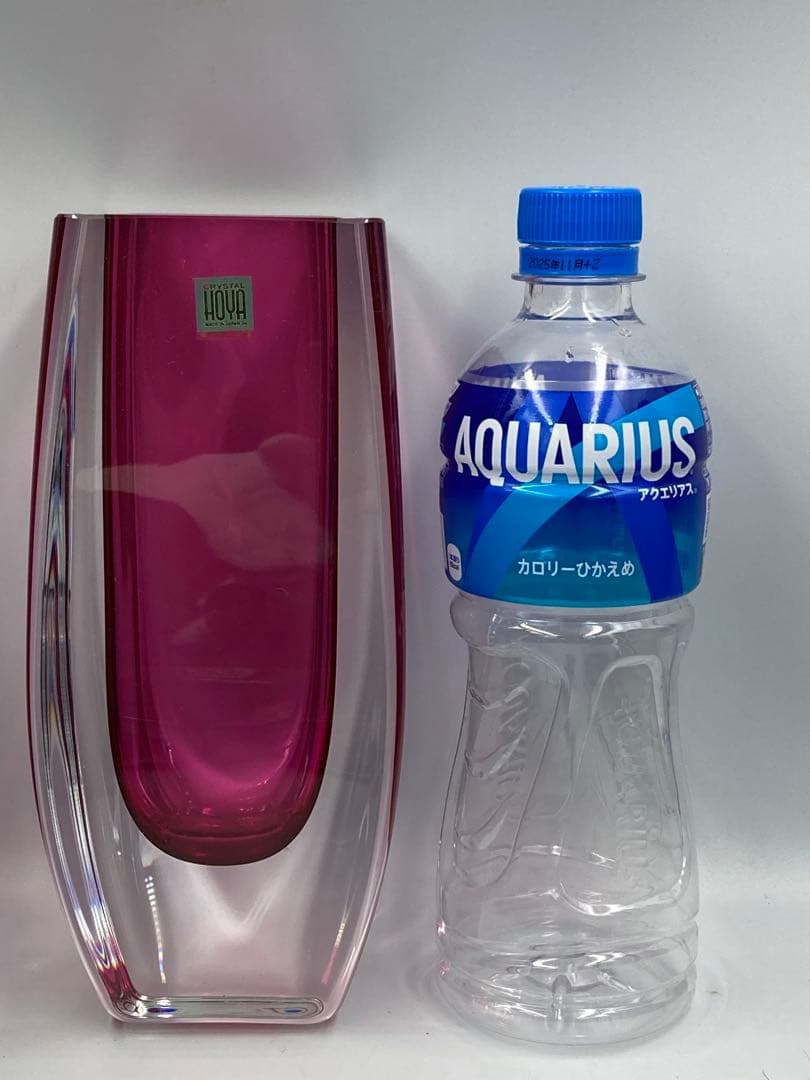 花瓶　HOYA CRYSTAL ホヤクリスタル　管mpr