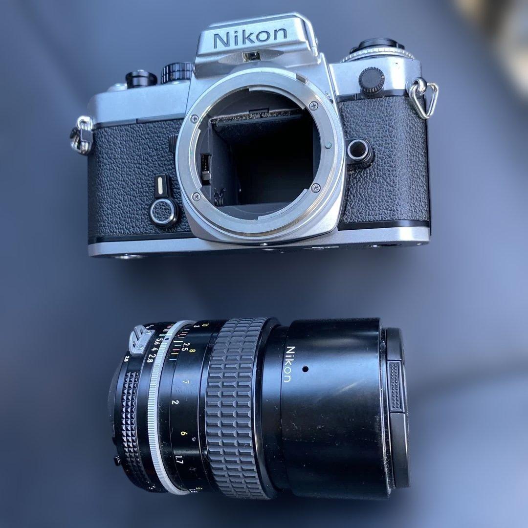 Nikon ニコン FM シルバー　一眼レフ