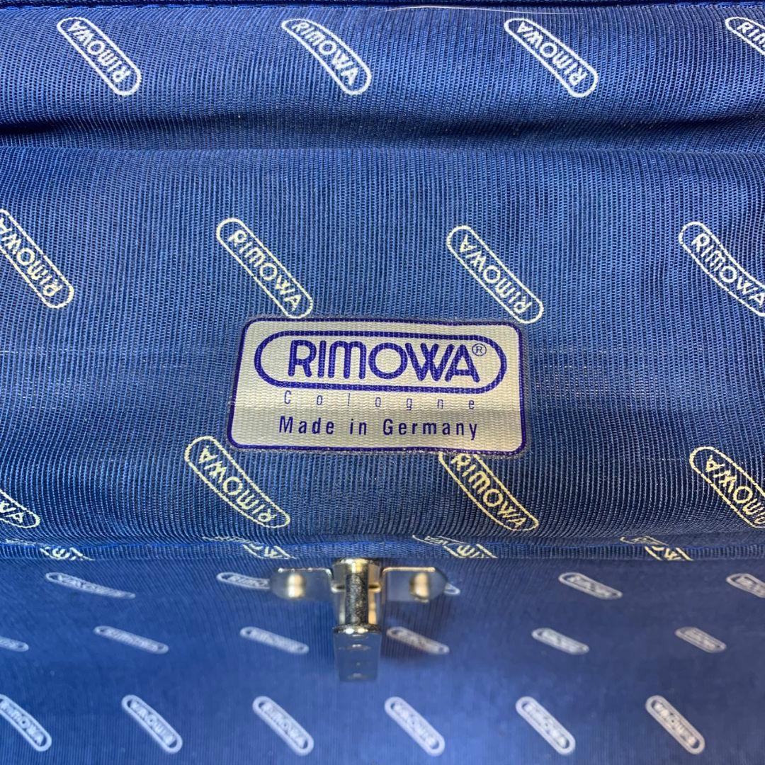 J816 RIMOWA TOPAS スーツケース 廃盤 2輪 青ロゴ リモワ