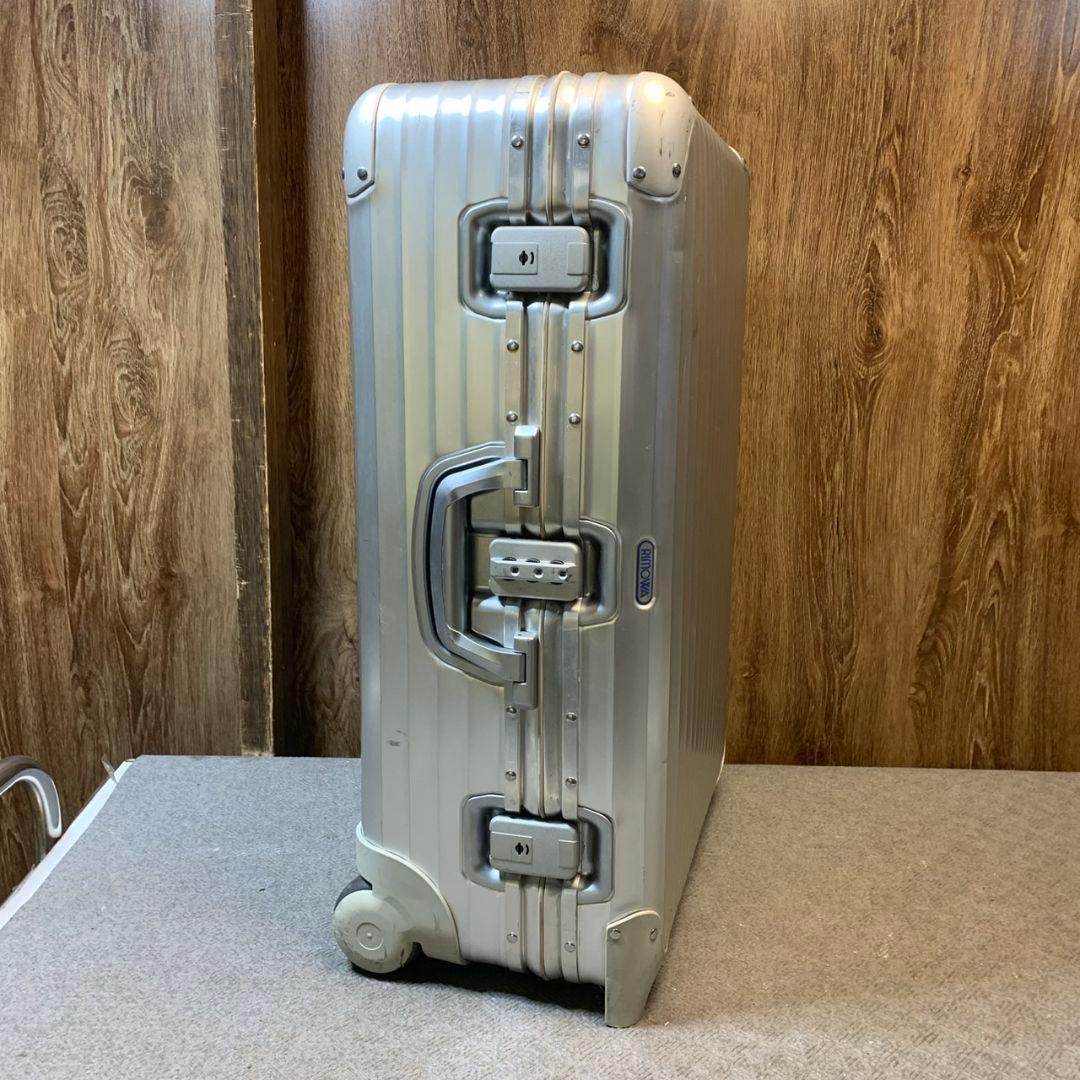 J816 RIMOWA TOPAS スーツケース 廃盤 2輪 青ロゴ リモワ