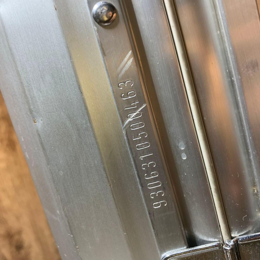 J816 RIMOWA TOPAS スーツケース 廃盤 2輪 青ロゴ リモワ