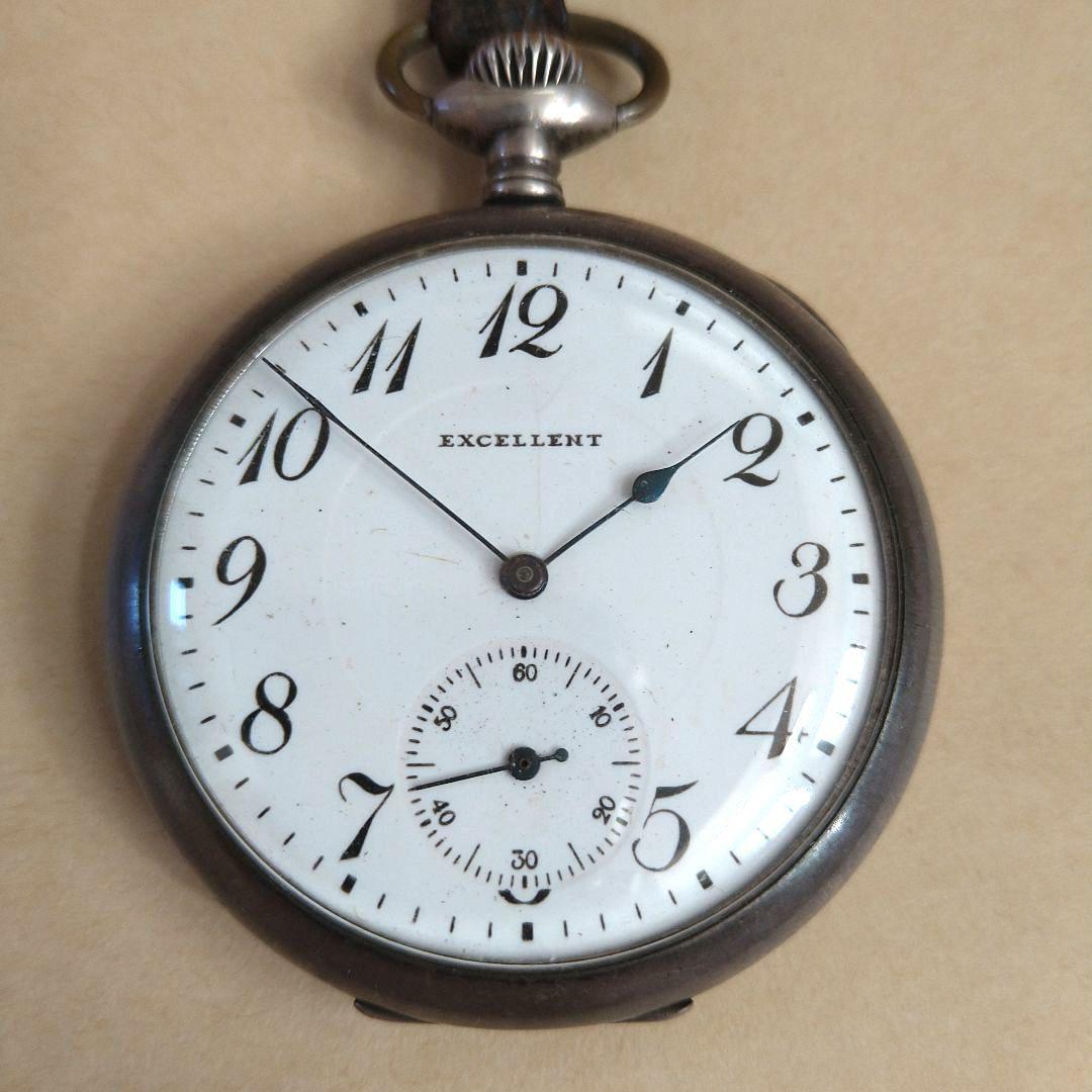 ほ*す様 精工舎 エキセレント 懐中時計 銀製