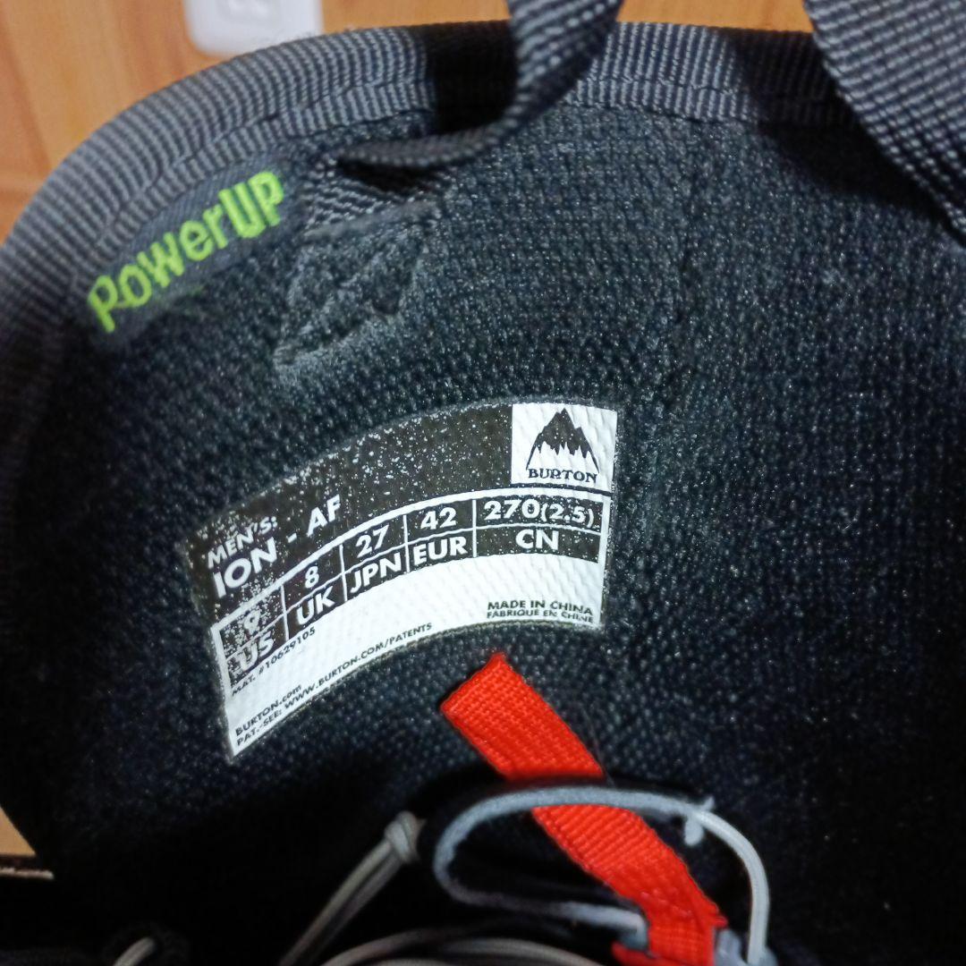 Burton ION スノーボードブーツ ブラック27.0
