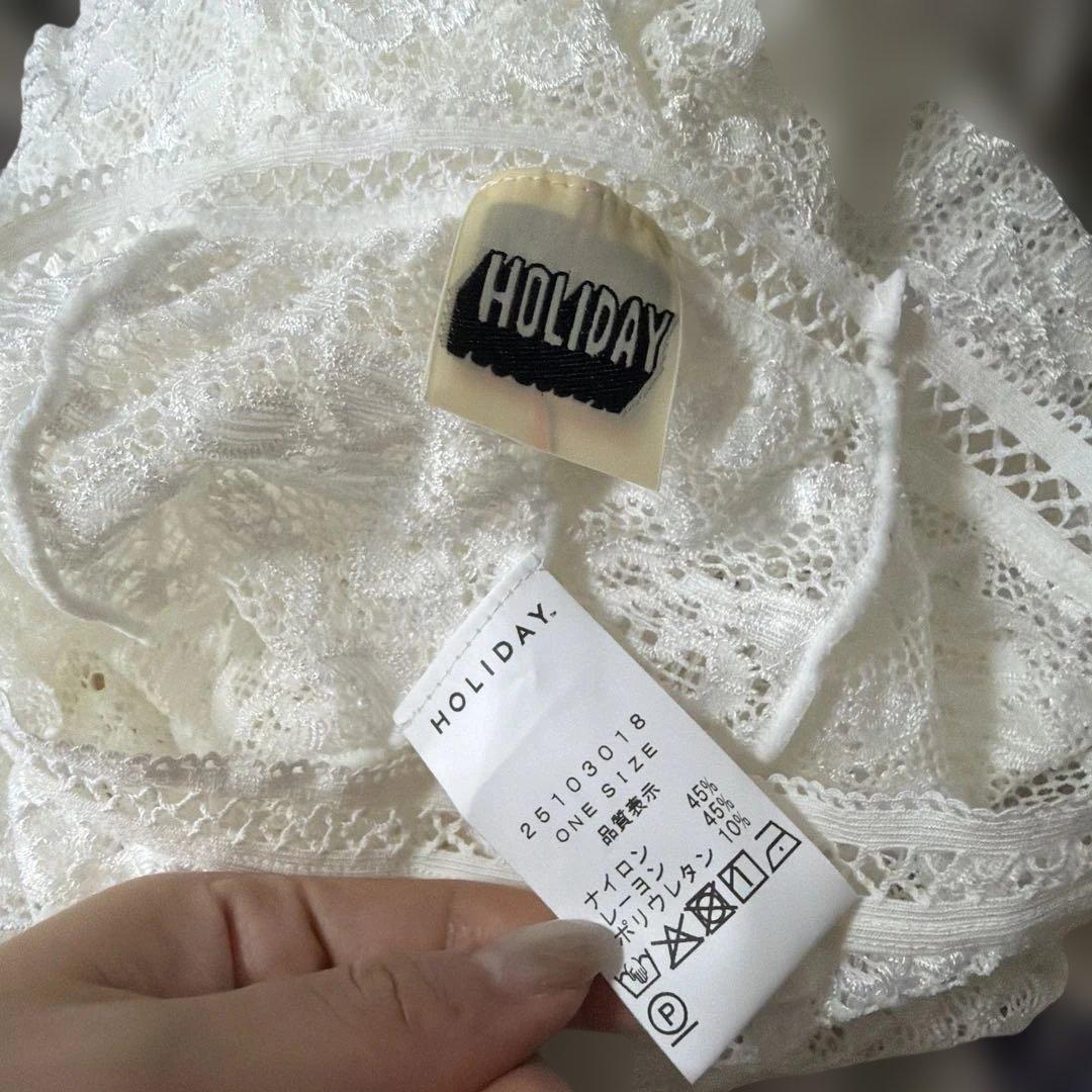 Holiday レースタイツ