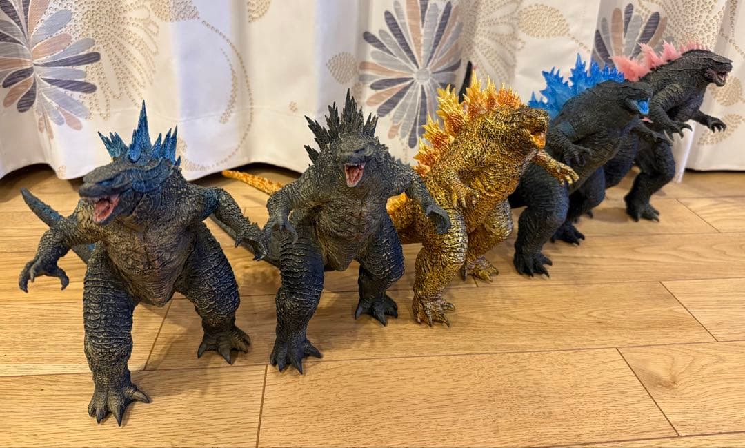 ゴジラ　一番くじ　A賞　ラストワン賞　箱無し　5体まとめ売り