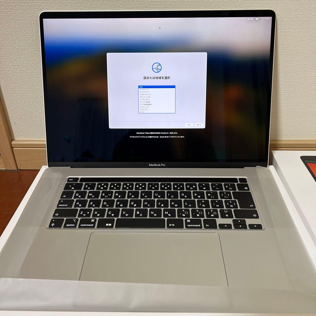 Apple MacBook Pro(16インチ, 2019)16GB/512GB