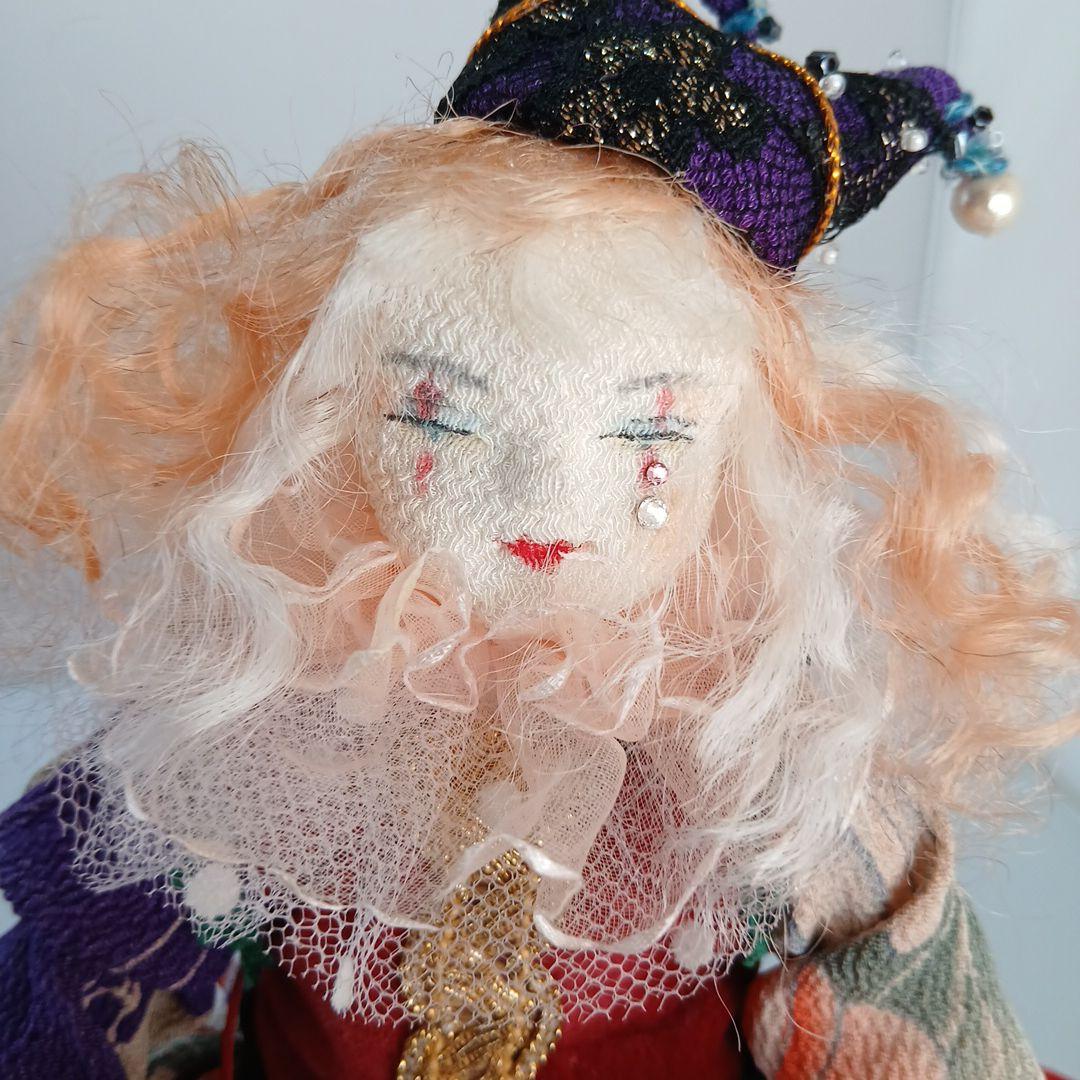 私の手作り/かっぽれとピエロ/ちりめん古布