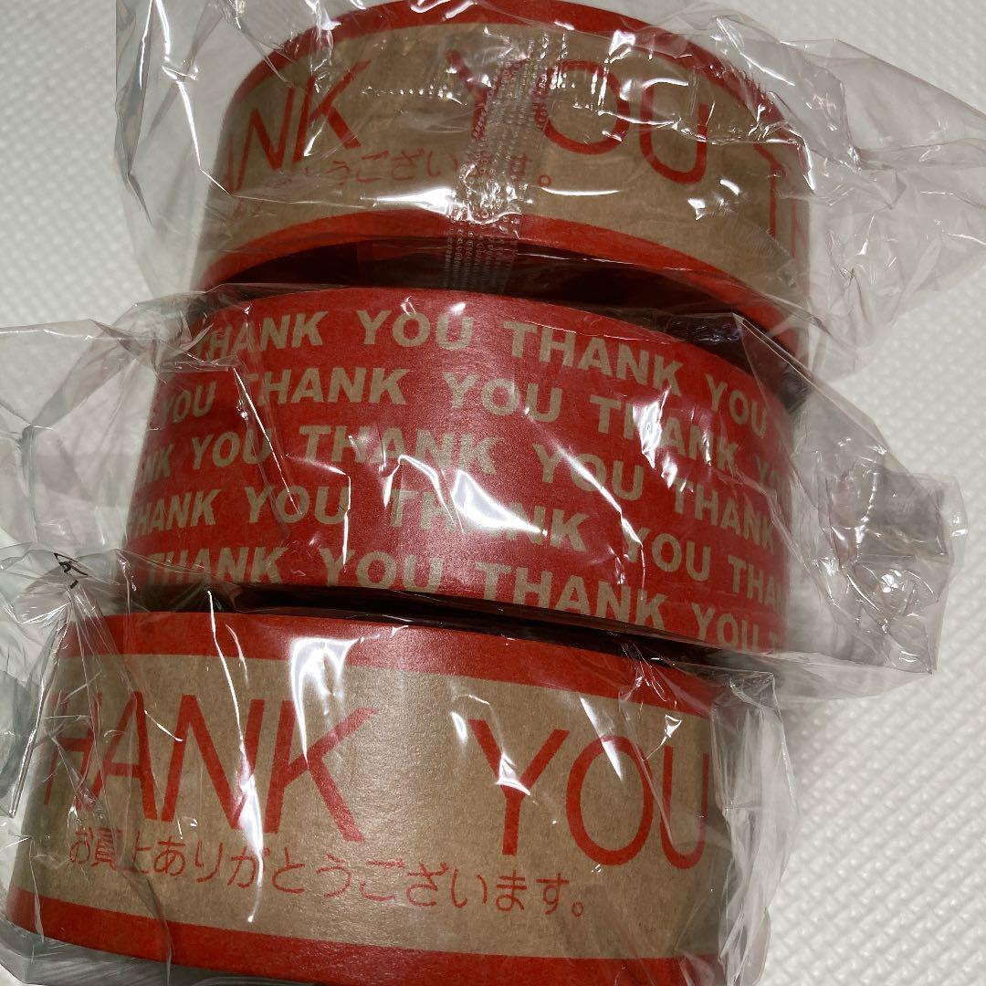 新品◇サンキュー　クラフトテープ　紙　日本製　サンキュ