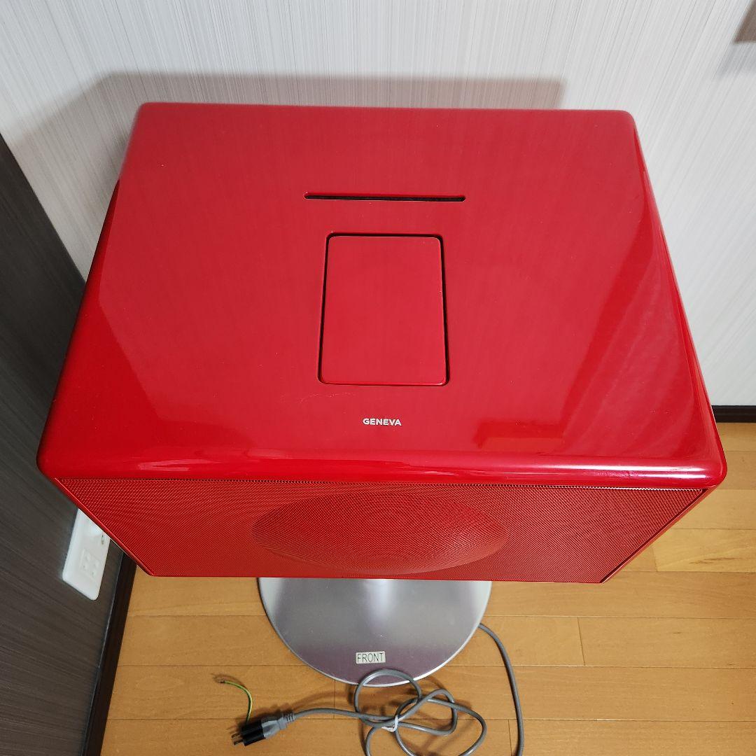【動作品】GENEVA MODEL L レッド スタンド付き