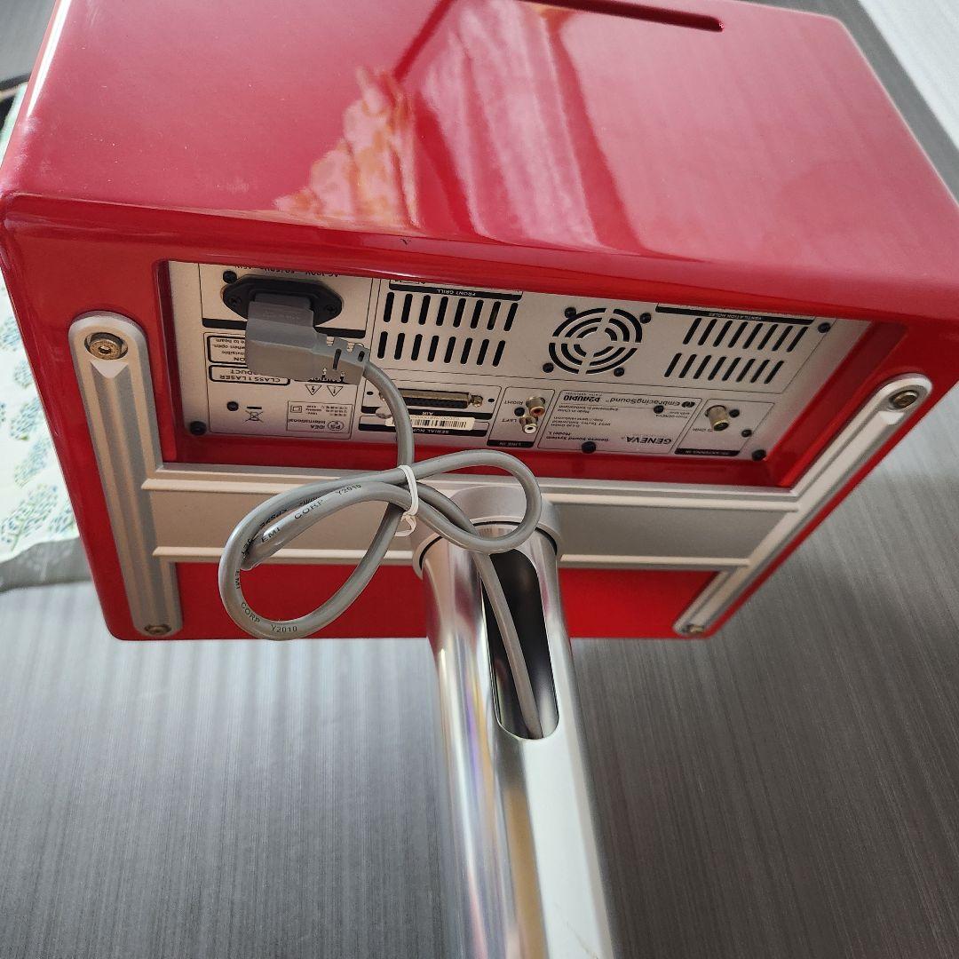 【動作品】GENEVA MODEL L レッド スタンド付き