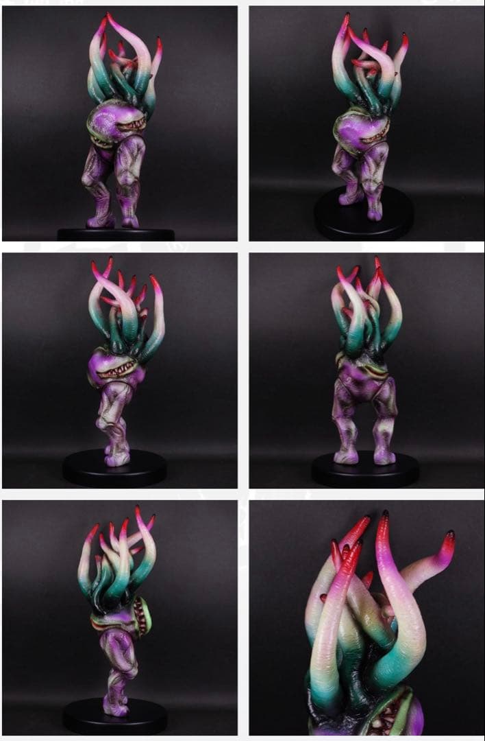 ソフビ　ポゴナ造形　黒い仔ヤギ（かっこわらい雑貨店塗装）未開封