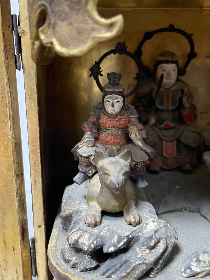 妙見菩薩・稲荷神・鬼子母神・厨子・日蓮宗