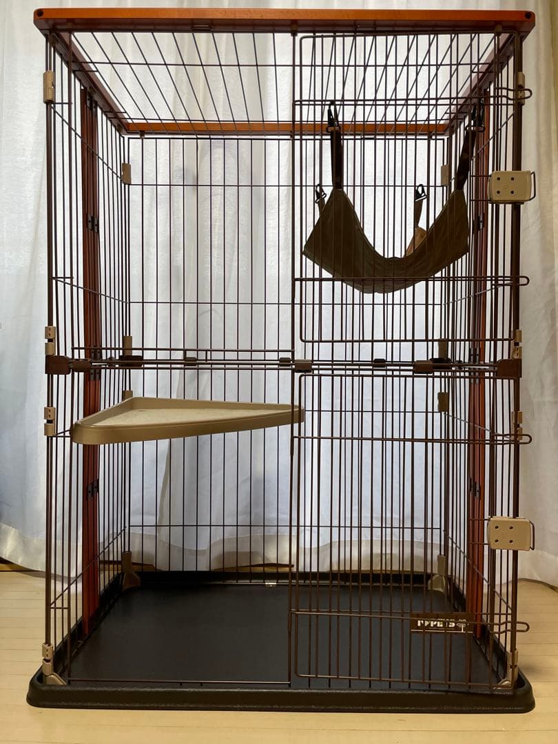 ボンビアルコン ウッドワン サークル キャット ワイドドアタイプ（ペットケージ）