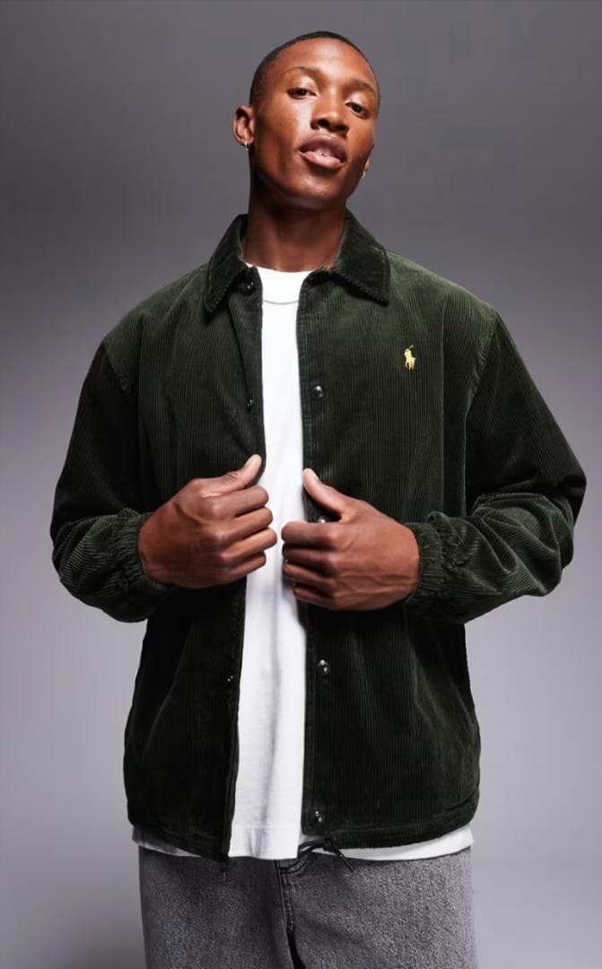 定価41800円 新品 ポロラルフローレン コーデュロイ コーチ ジャケット