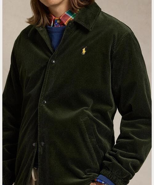 定価41800円 新品 ポロラルフローレン コーデュロイ コーチ ジャケット