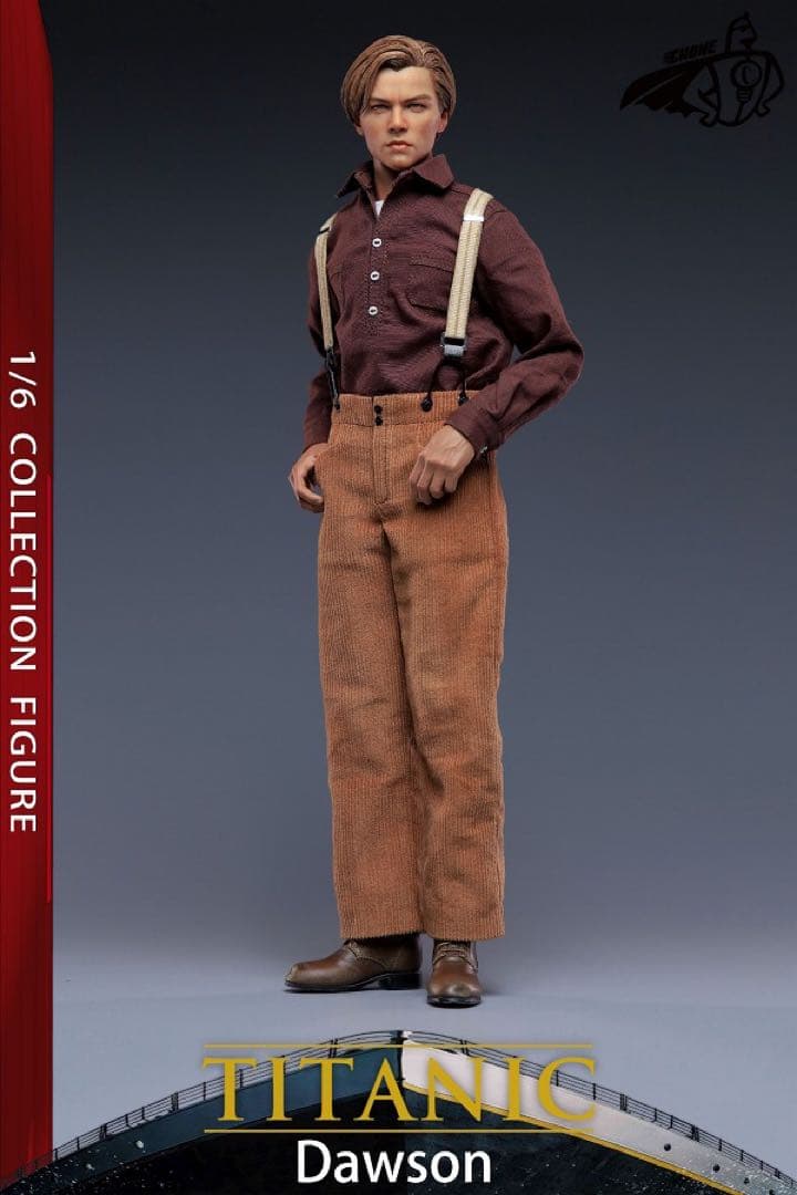 1/6スケールフィギュア タイタニック　ジャック　レオナルドディカプリオ