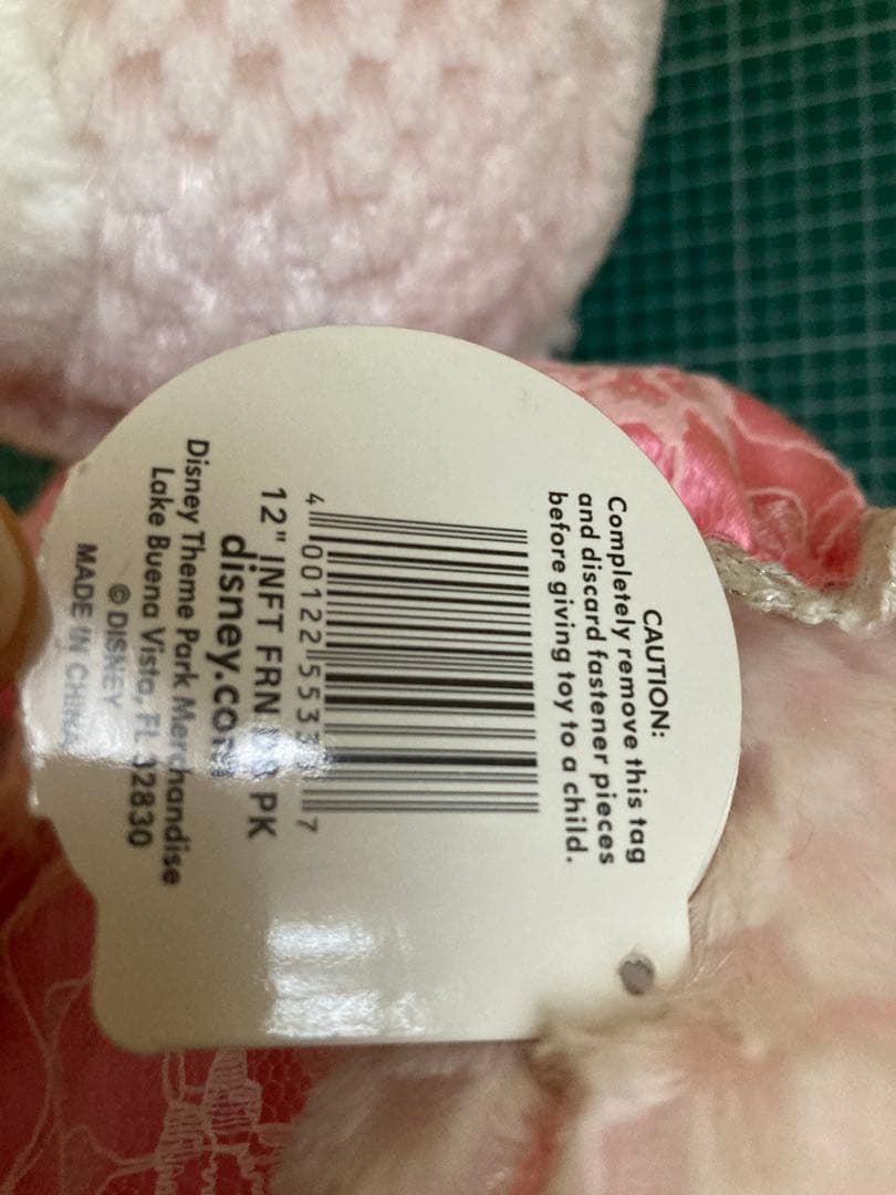 ✳️wdwダッフィー ワッフル プリンセスぬいぐるみ‼️✳️ピンク豪華なレース衣装‼️