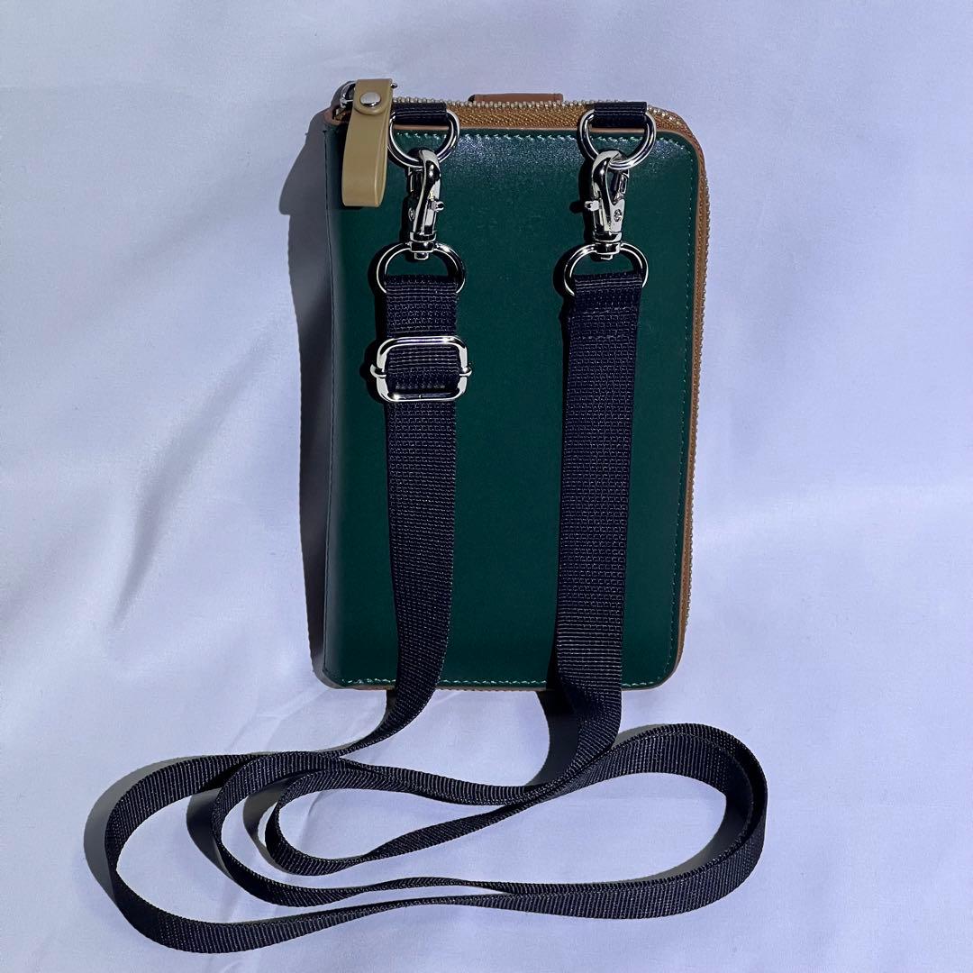 【未使用】 CAPTAIN STAG キャプテンスタッグ 財布 スマホポーチ