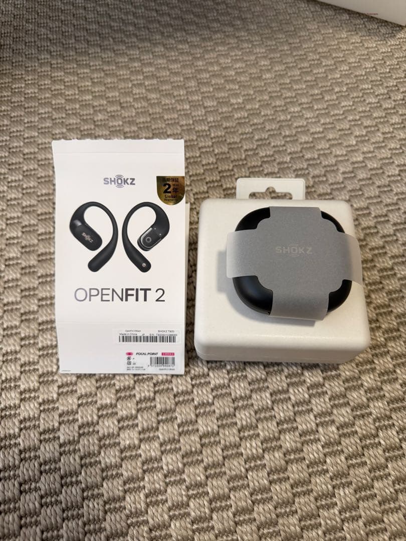 SHOKZ OPENFIT 2 ワイヤレスイヤホン