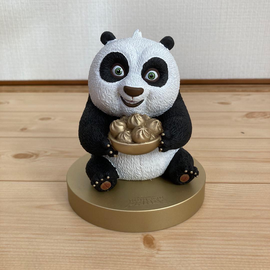 カンフーパンダ　フィギュア(ブロンズ)之阿宝美食家